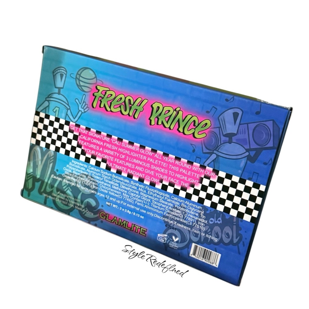 NIB Fresh Prince x Glamite Highlighter Trio - Luminous Shades for all Skintones! - Picture 3 of 7